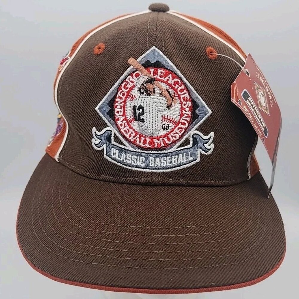 Negro League Baseball Museum Patch Strapback Hat … - image 1